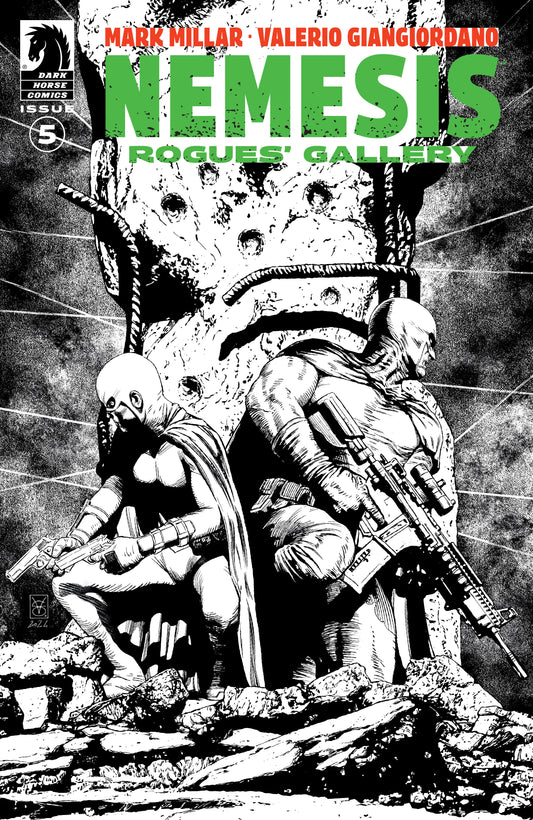 Nemesis: Rogues' Gallery #5 (CVR B) (B&W) (Valerio Giangiordano) - End Of The Earth Comics