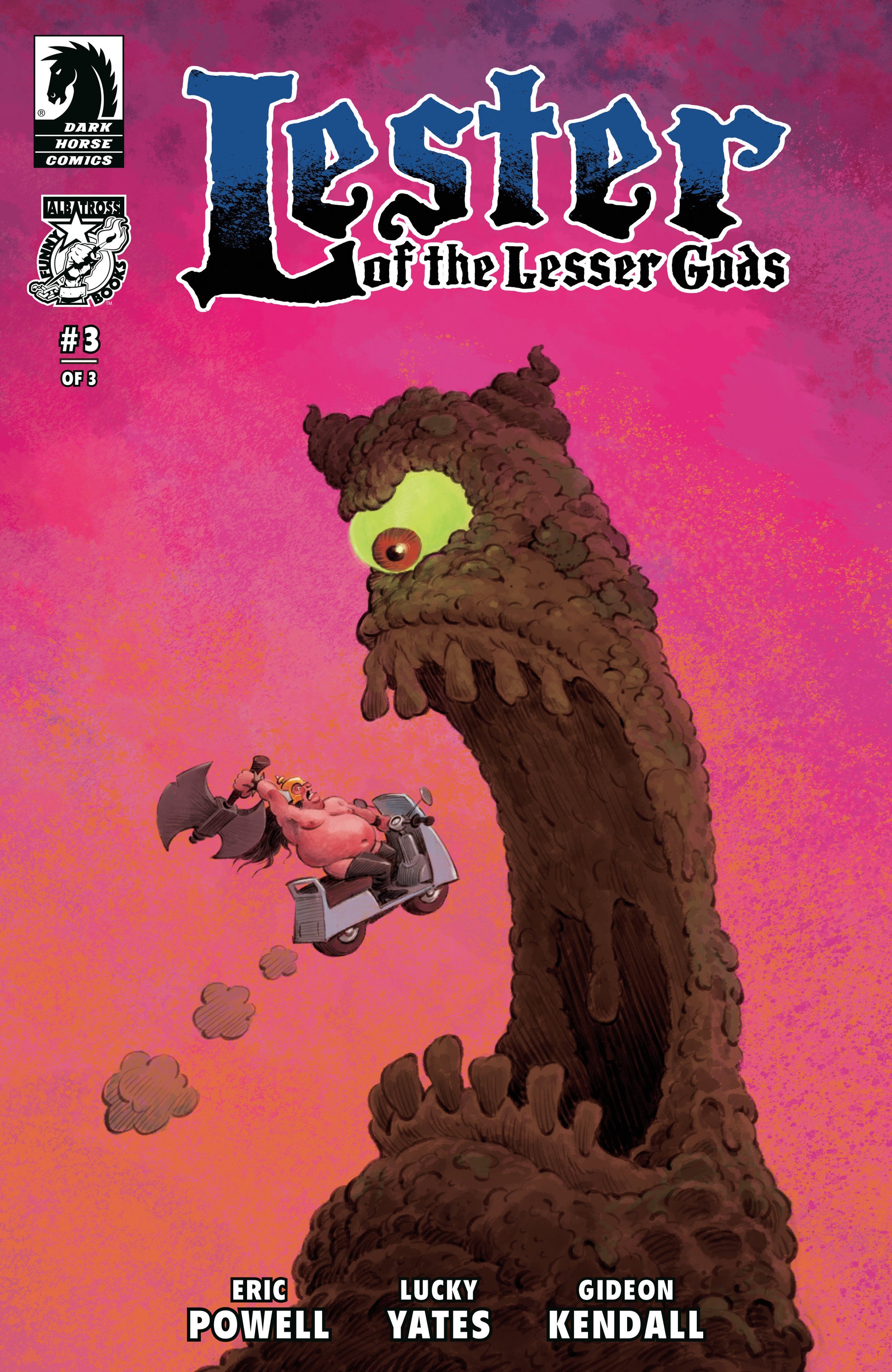 Lester of the Lesser Gods #3 (CVR A) (Gideon Kendall) {{ End Of The Earth Comics }}