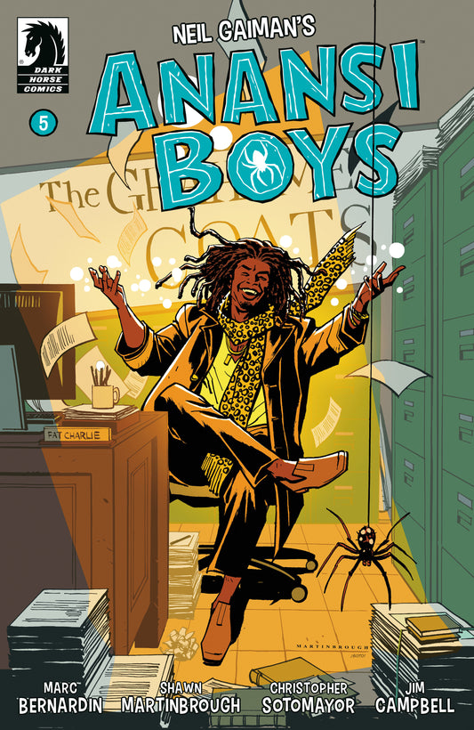 Anansi Boys I #5 (CVR B) (Shawn Martinbrough) - End Of The Earth Comics