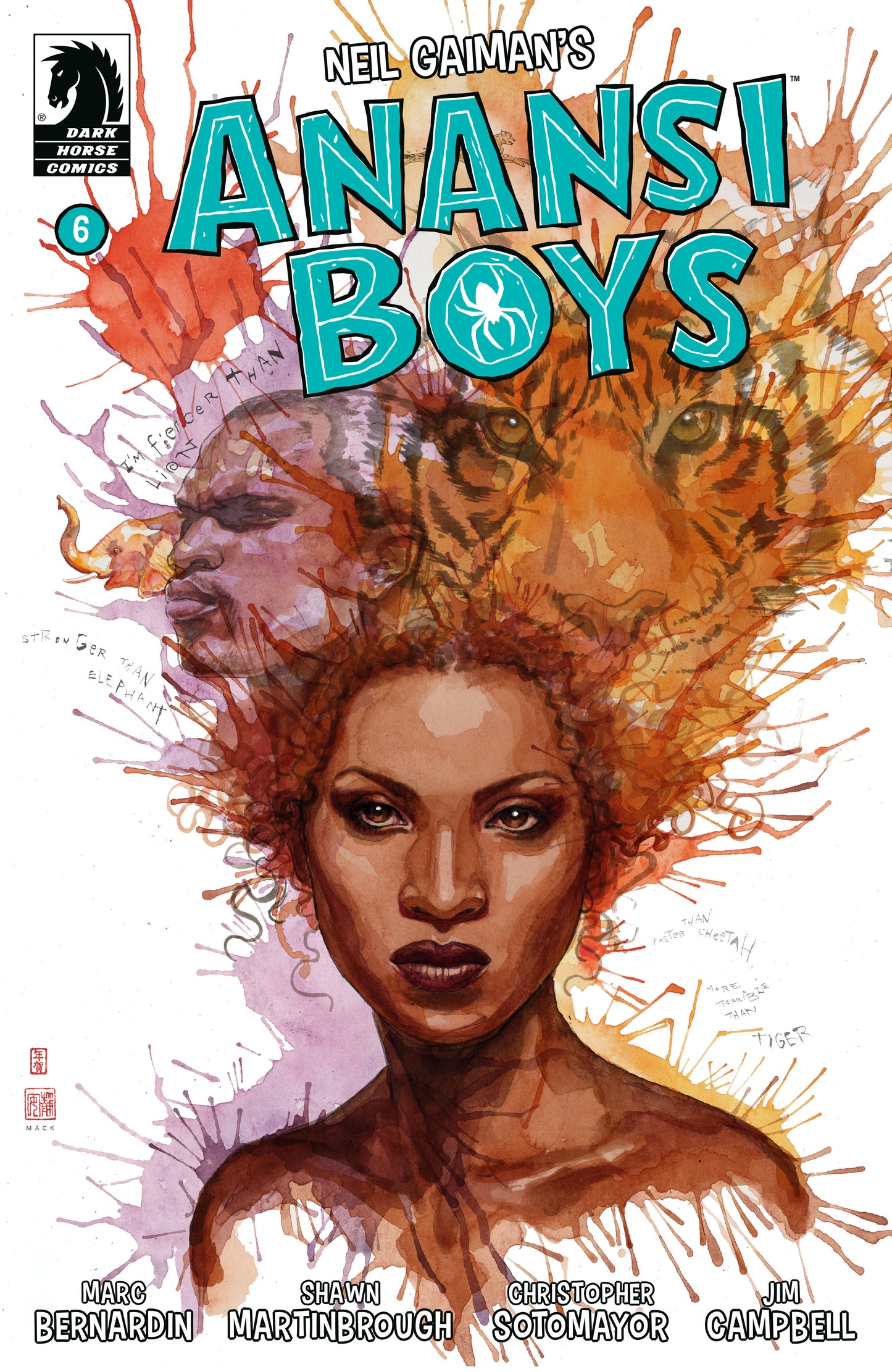 Anansi Boys I #6 (CVR A) (David Mack) - End Of The Earth Comics