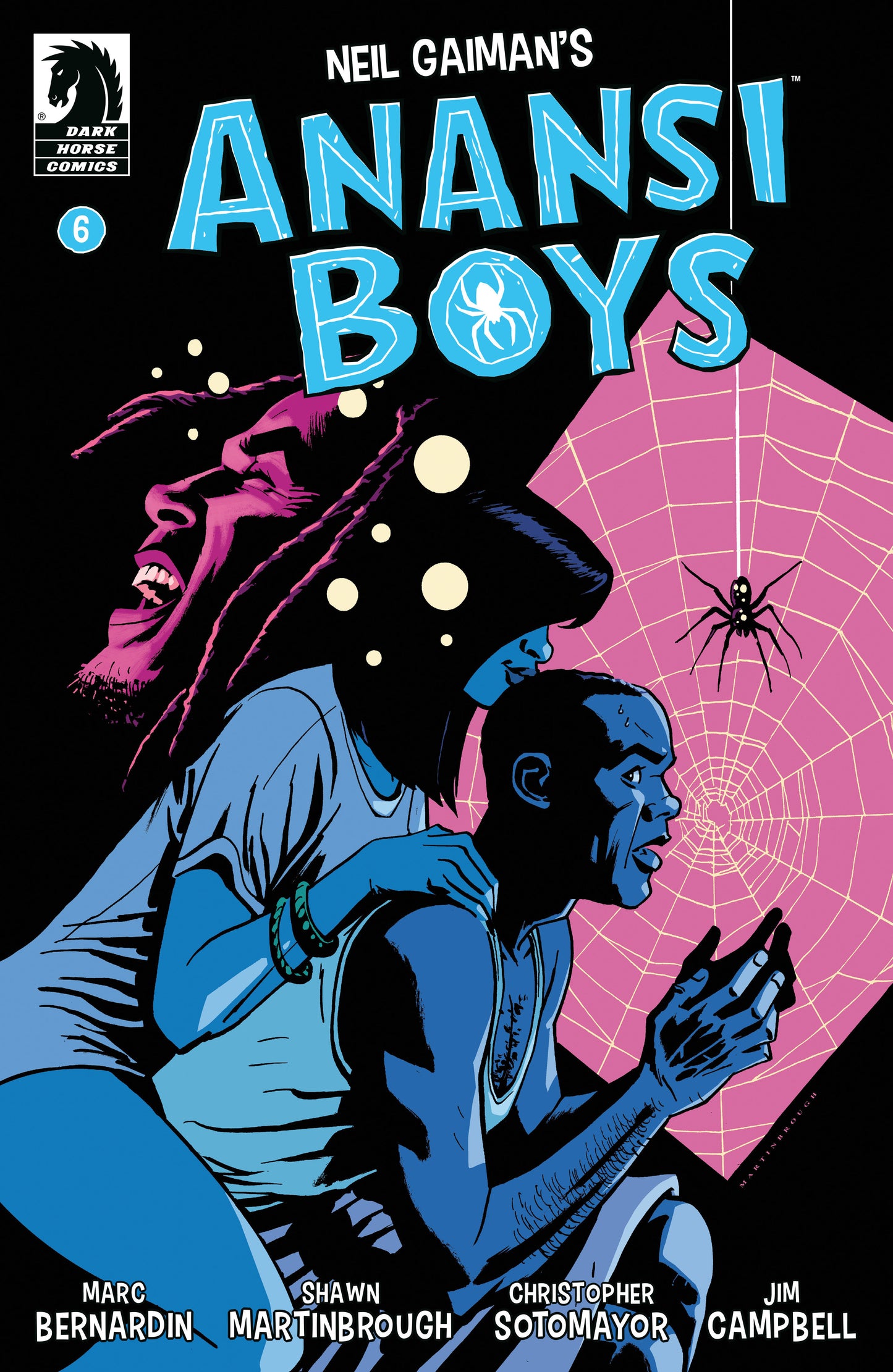 Anansi Boys I #6 (CVR B) (Shawn Martinbrough) - End Of The Earth Comics