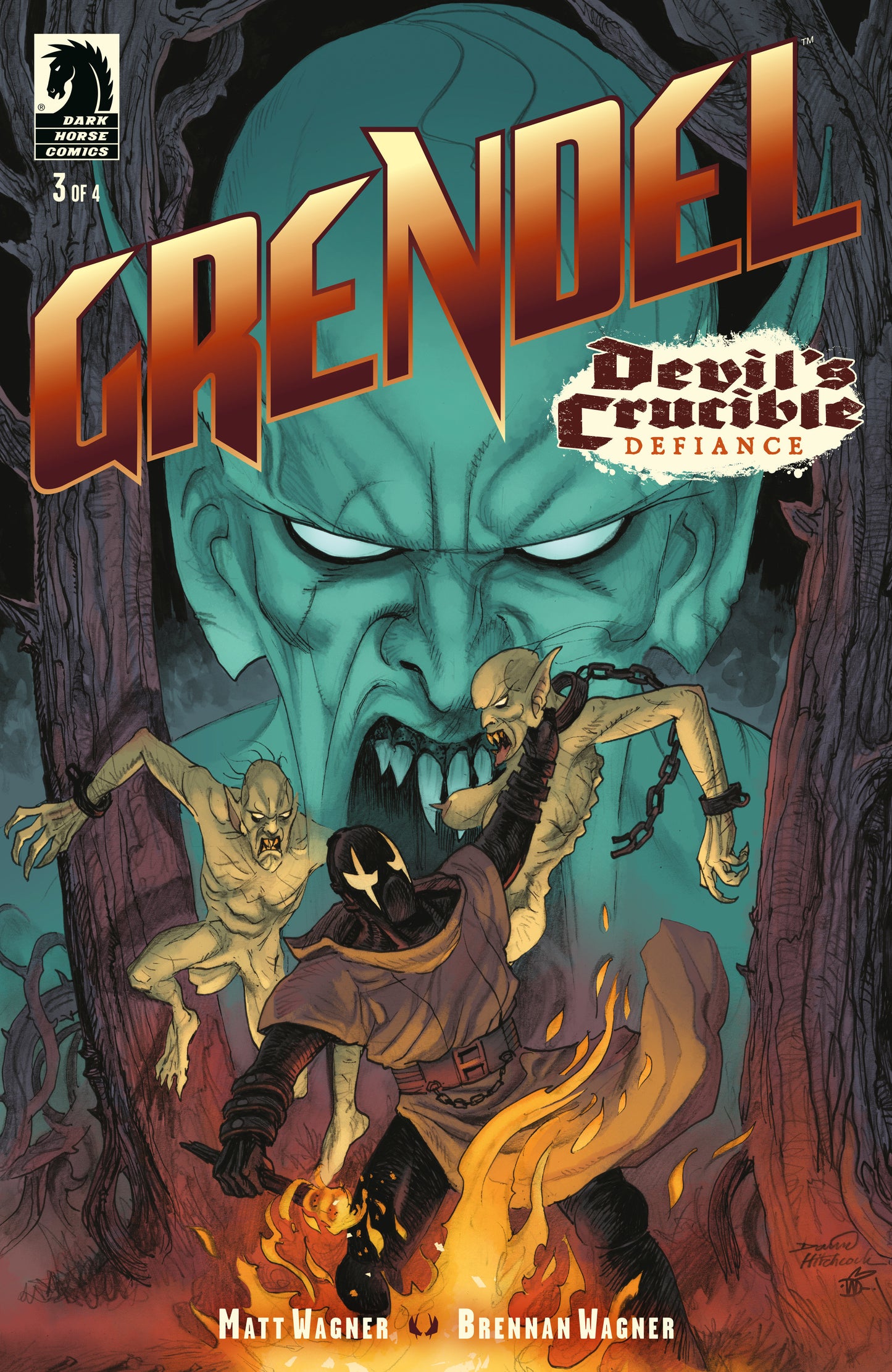 Grendel: Devil's Crucible--Defiance #3 (CVR B) (David Hitchcock) - End Of The Earth Comics