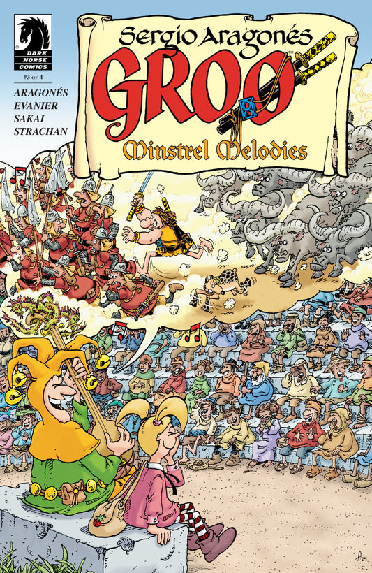 Groo: Minstrel Melodies #3 (CVR A) (Sergio Aragonés) - End Of The Earth Comics