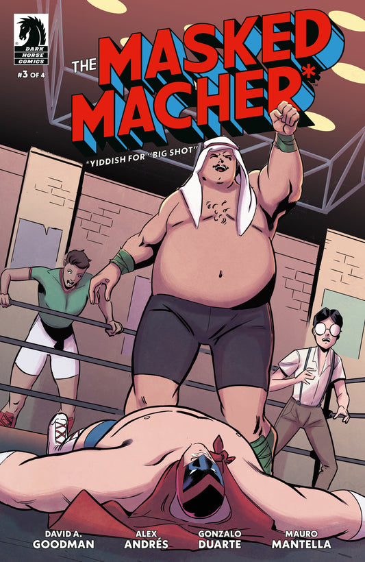 The Masked Macher #3 (CVR A) (Alex Andrés) - End Of The Earth Comics