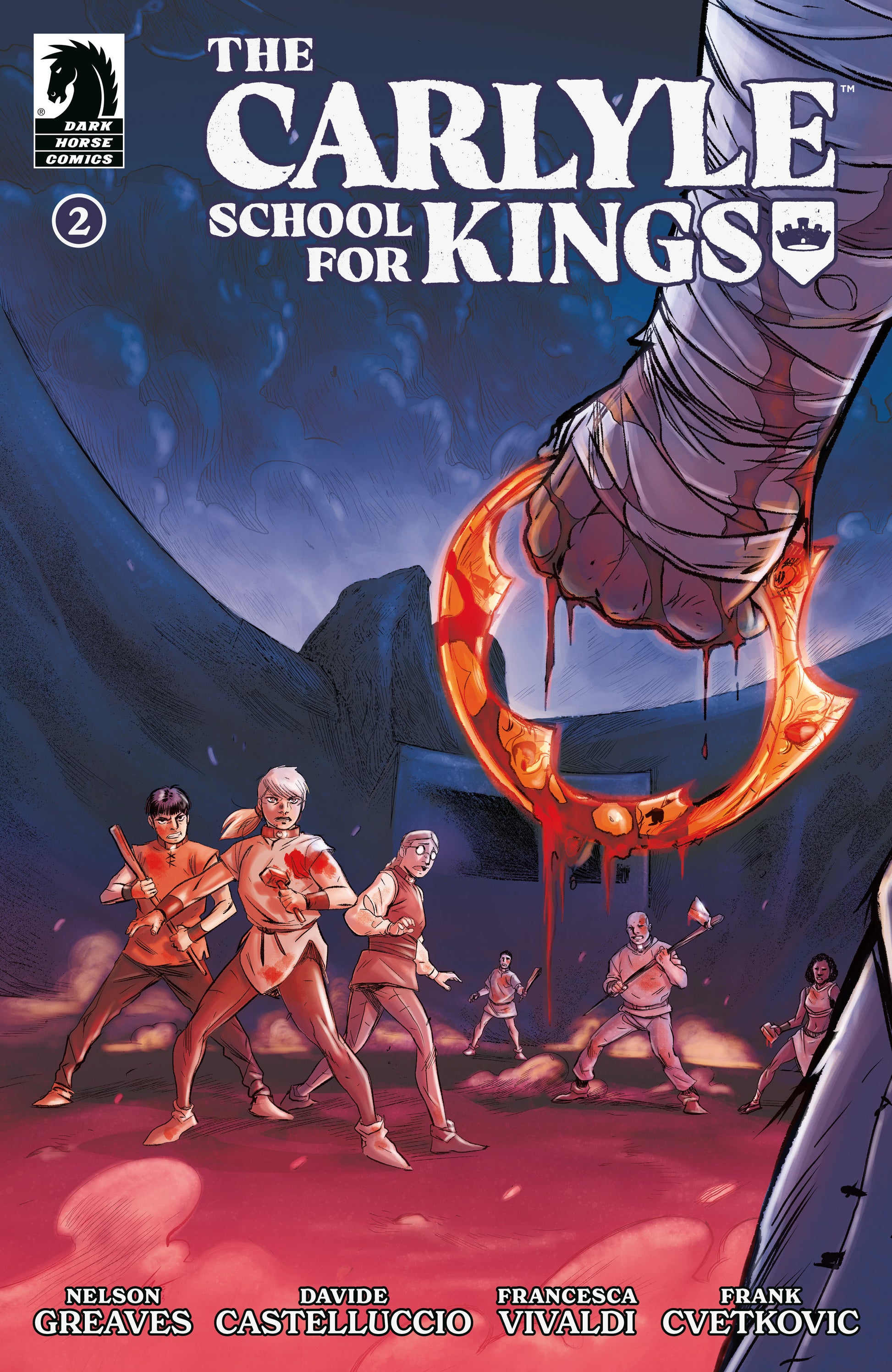 The Carlyle School for Kings #2 (CVR A) (Davide Castellucio) - End Of The Earth Comics