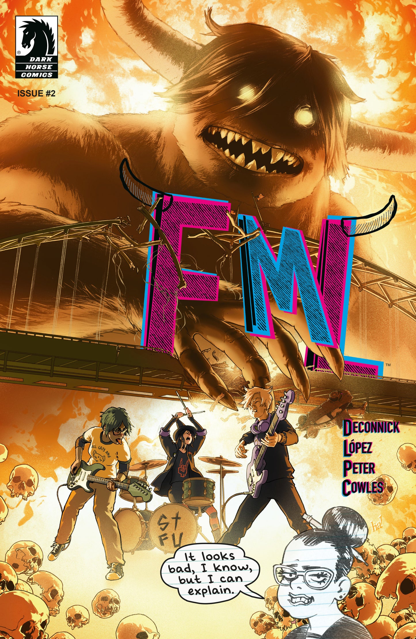 FML #2 (CVR B) (Gene Ha) - End Of The Earth Comics