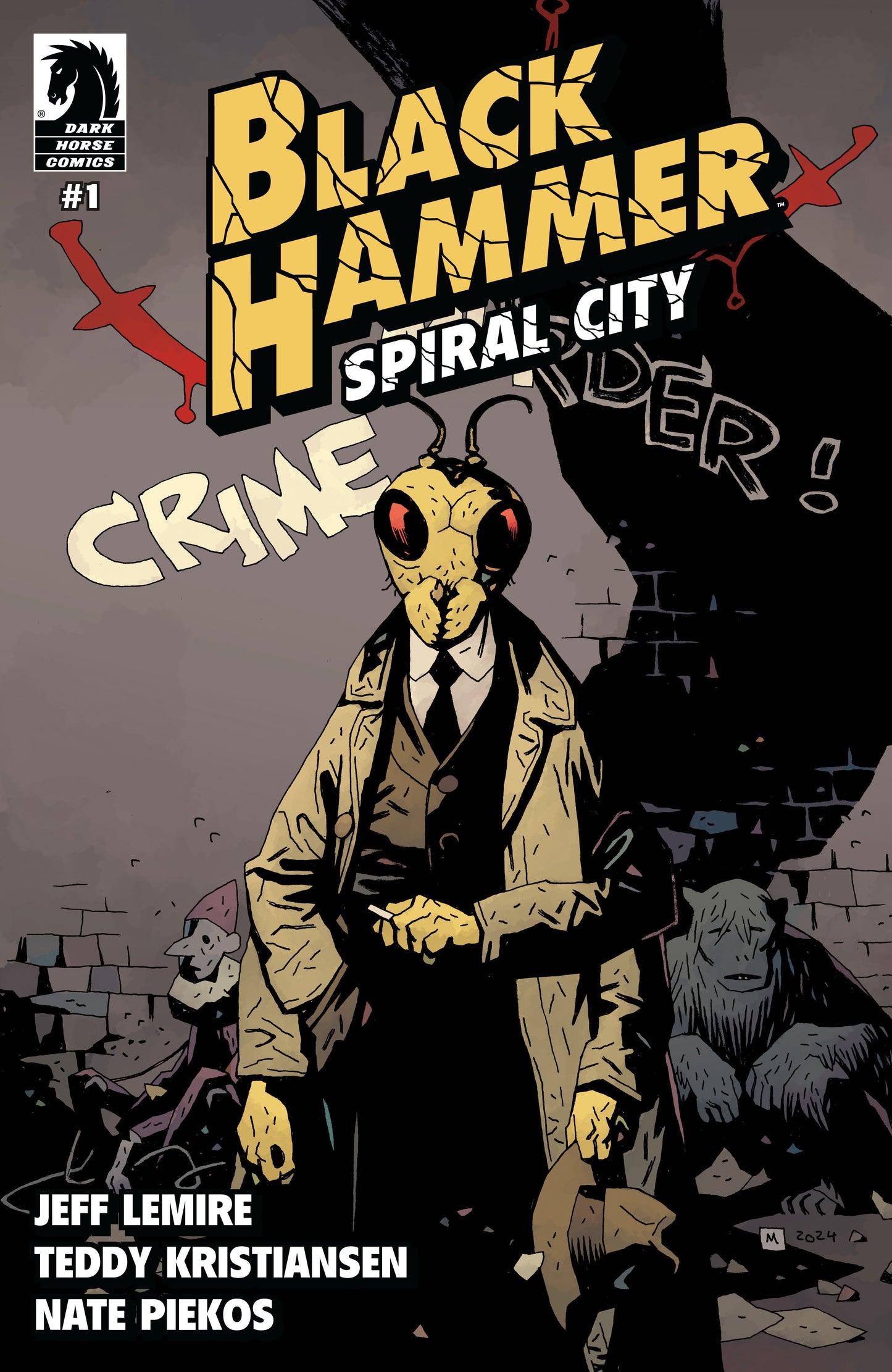 Black Hammer: Spiral City #1 (CVR B) (Mike Mignola) - End Of The Earth Comics