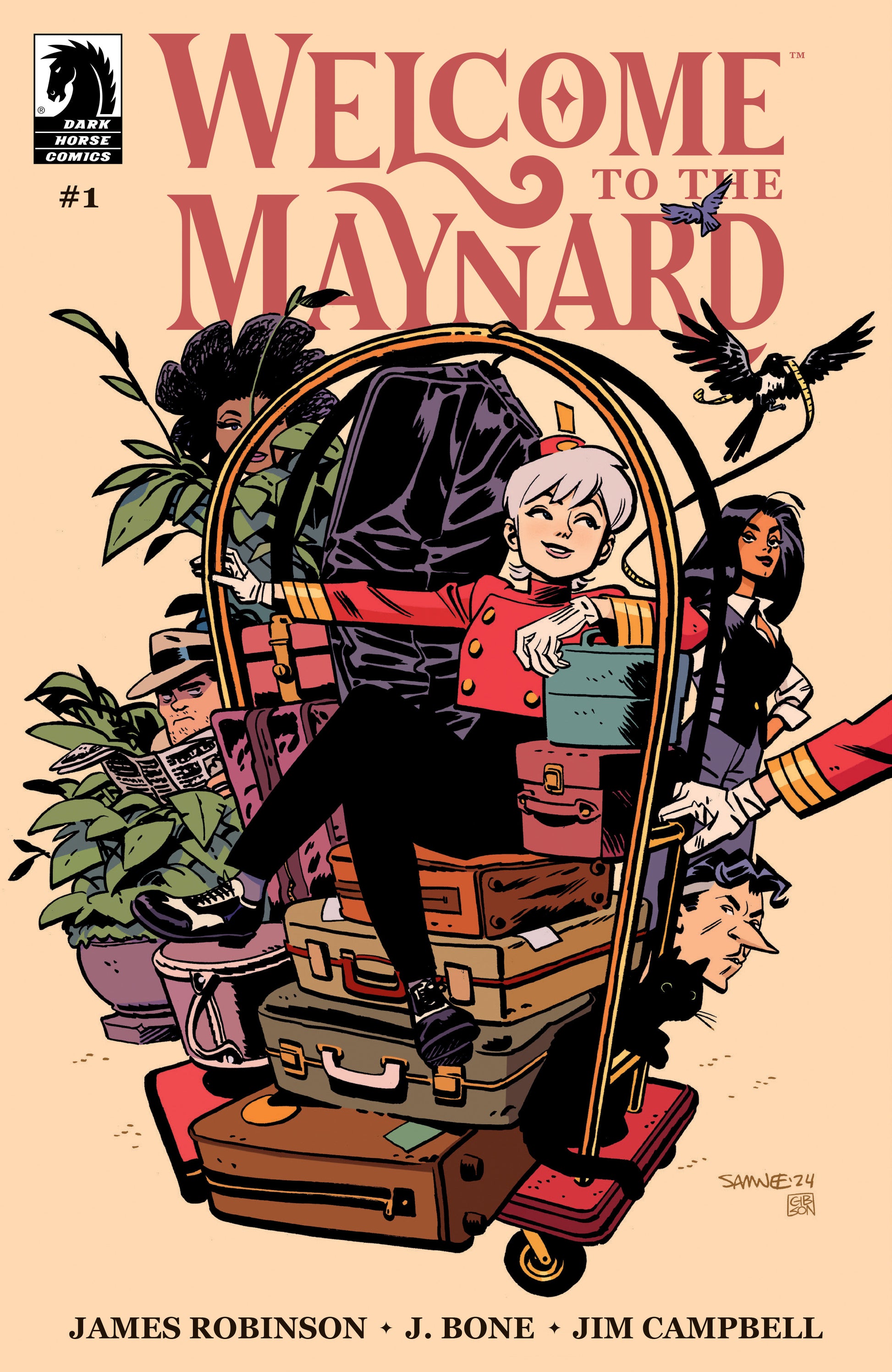 Welcome to the Maynard #1 (CVR B) (Chris Samnee) - End Of The Earth Comics