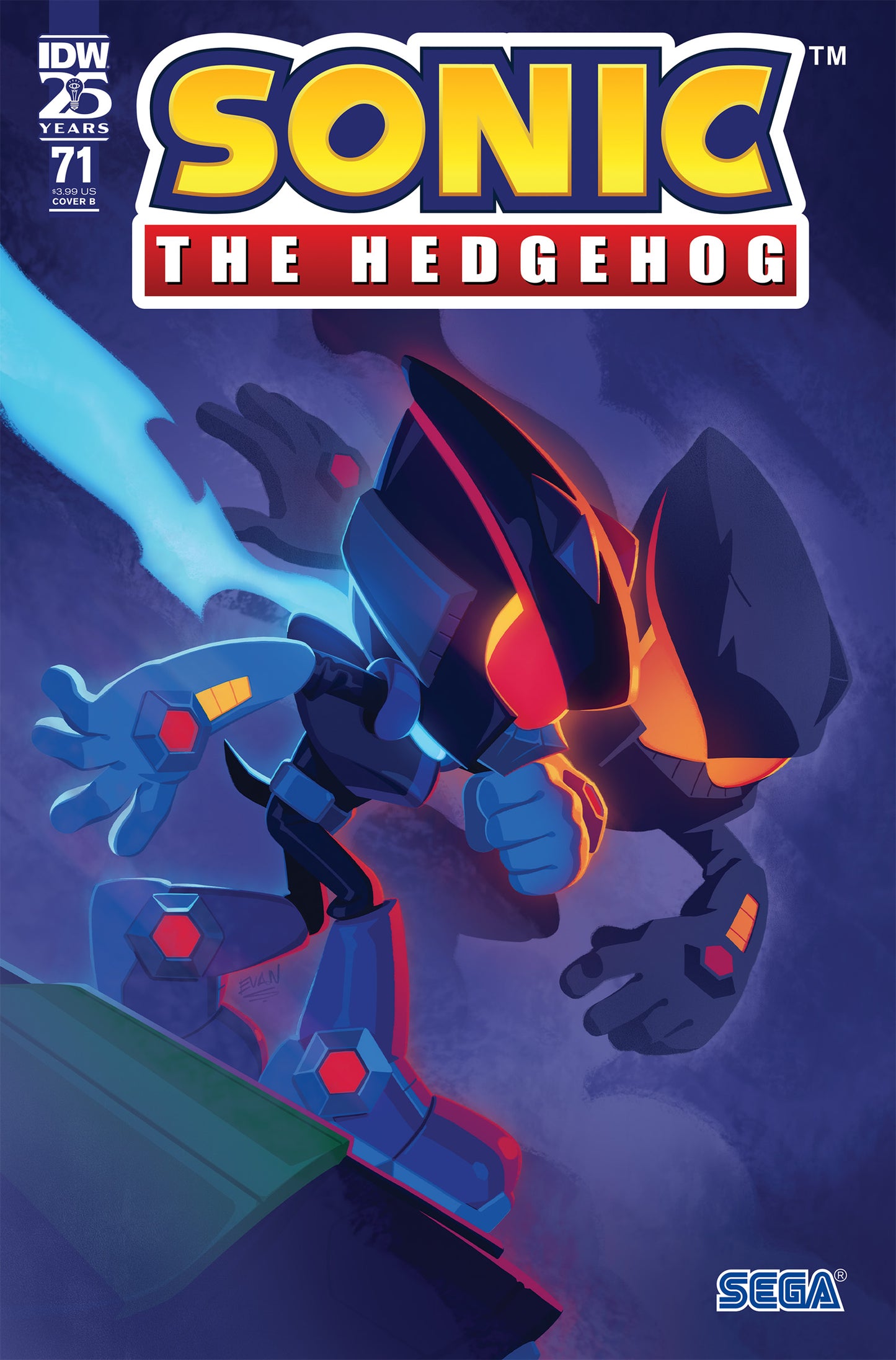 Sonic the Hedgehog #71 Variant B (Stanley) - End Of The Earth Comics