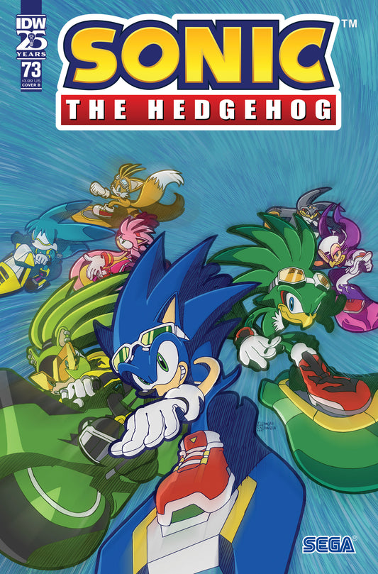 Sonic the Hedgehog #73 Variant B (Fonseca) - End Of The Earth Comics