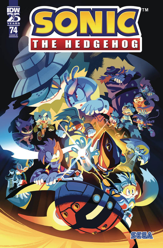 Sonic the Hedgehog #74 Variant RI (10) (Fourdraine) - End Of The Earth Comics