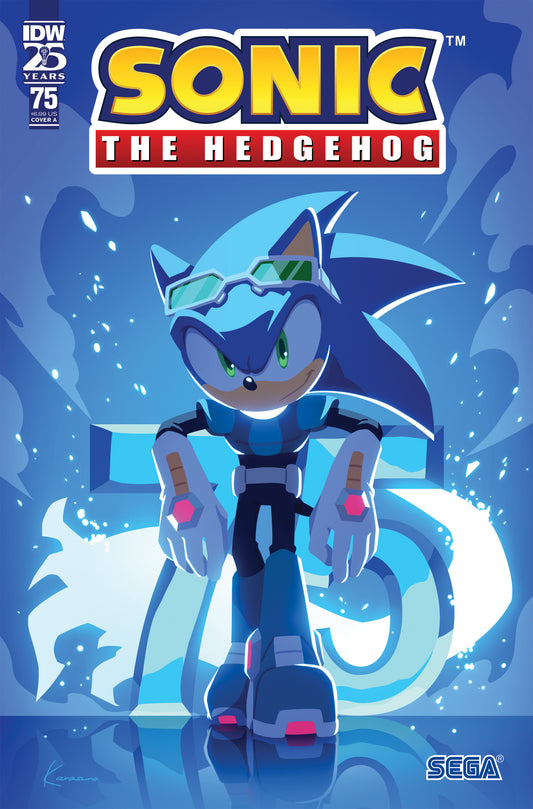 Sonic the Hedgehog #75 Cover A (Sonic Team) - End Of The Earth Comics