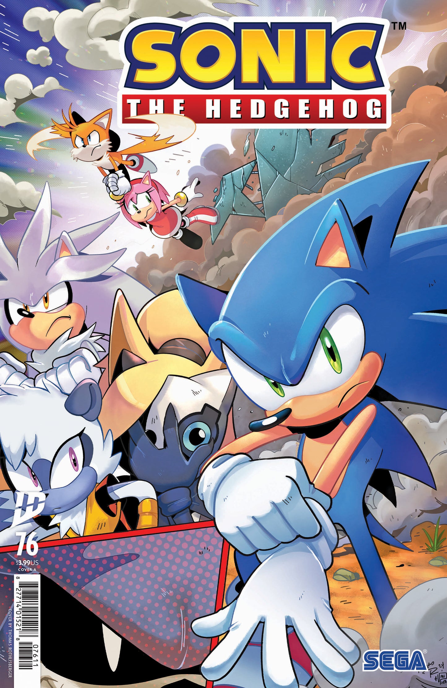 Sonic the Hedgehog #76 Cover A (Rothlisberger)