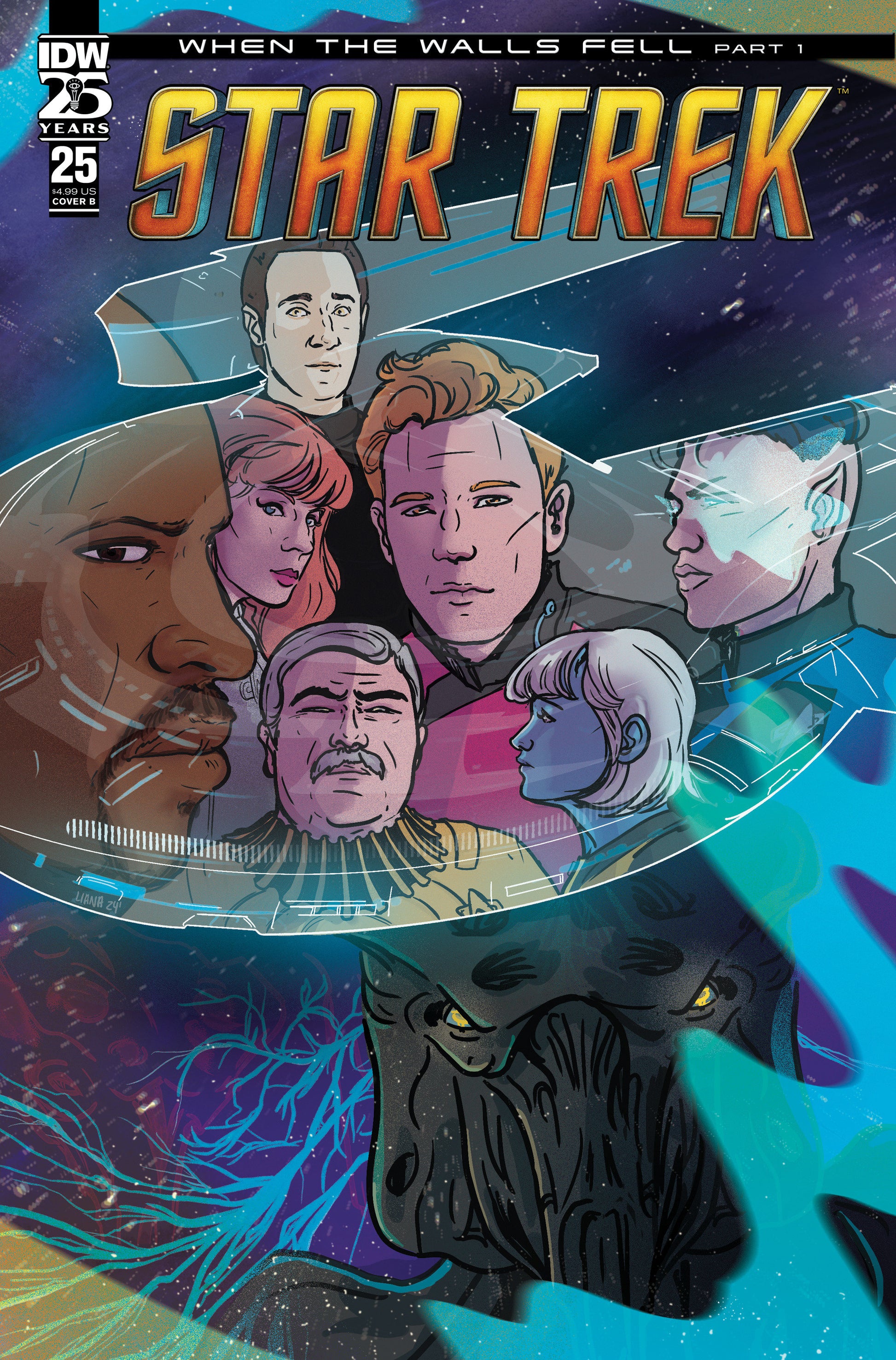 Star Trek #25 Variant B (Kangas) - End Of The Earth Comics