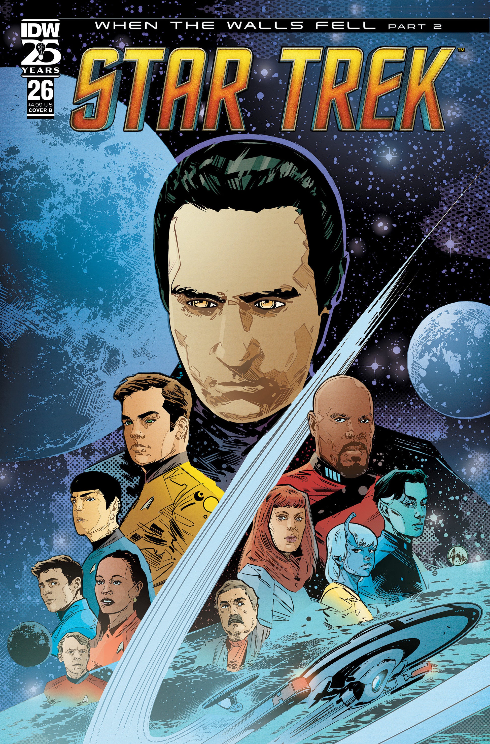 Star Trek #26 Variant B (Hernandez) - End Of The Earth Comics