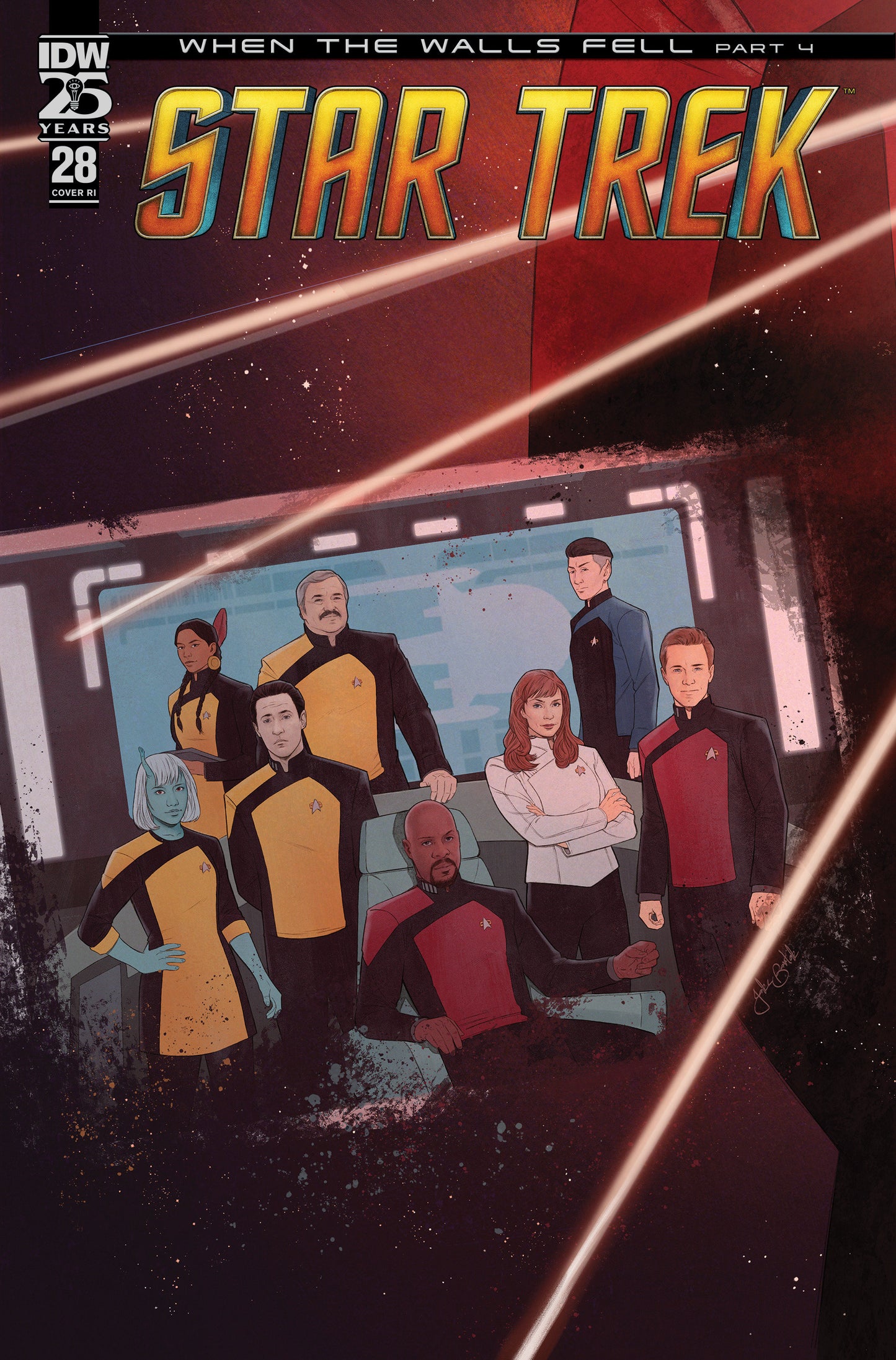 Star Trek #28 Variant RI (10) (Bartok)