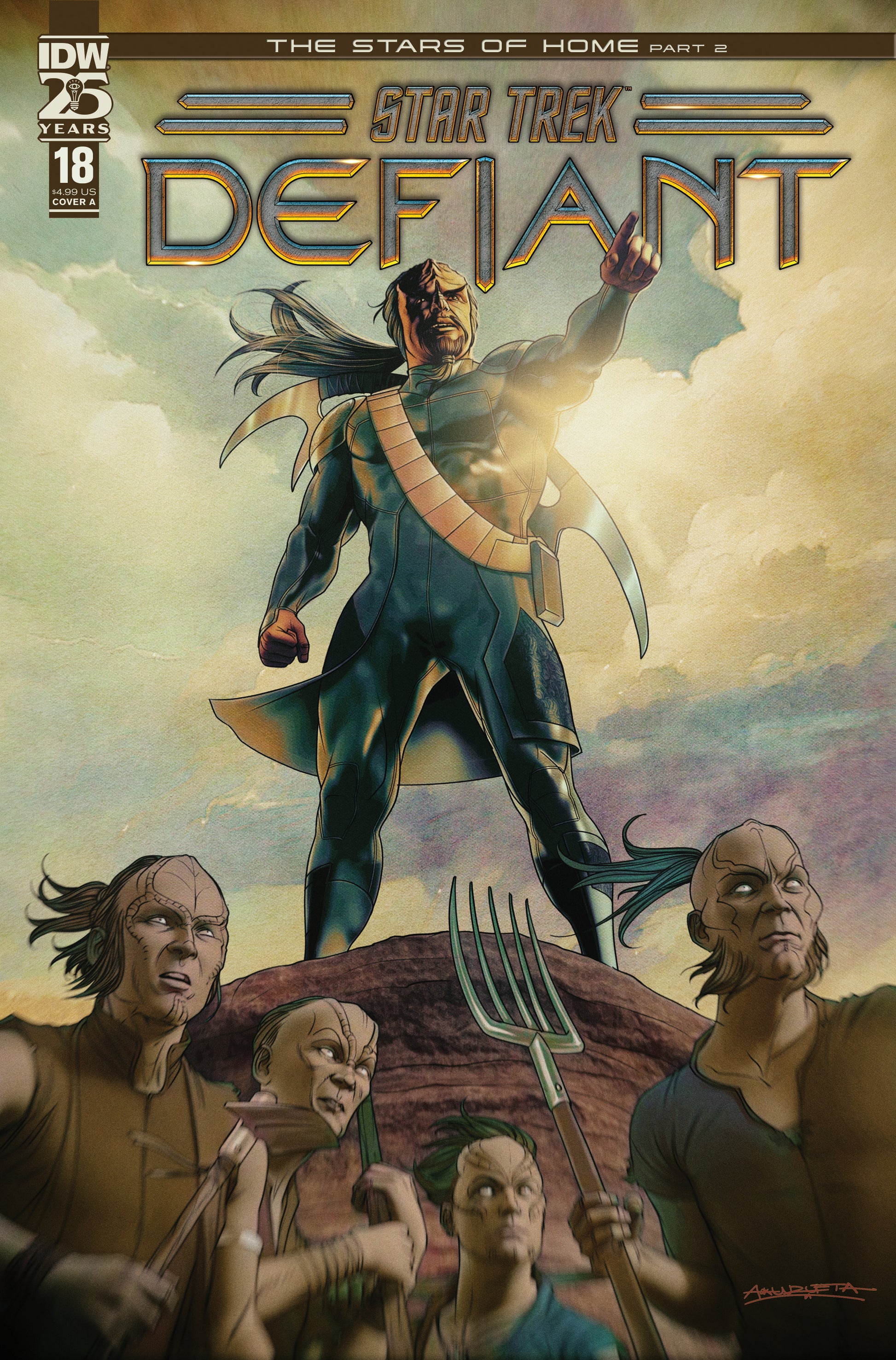 Star Trek: Defiant #18 Cover A (Unzueta) - End Of The Earth Comics