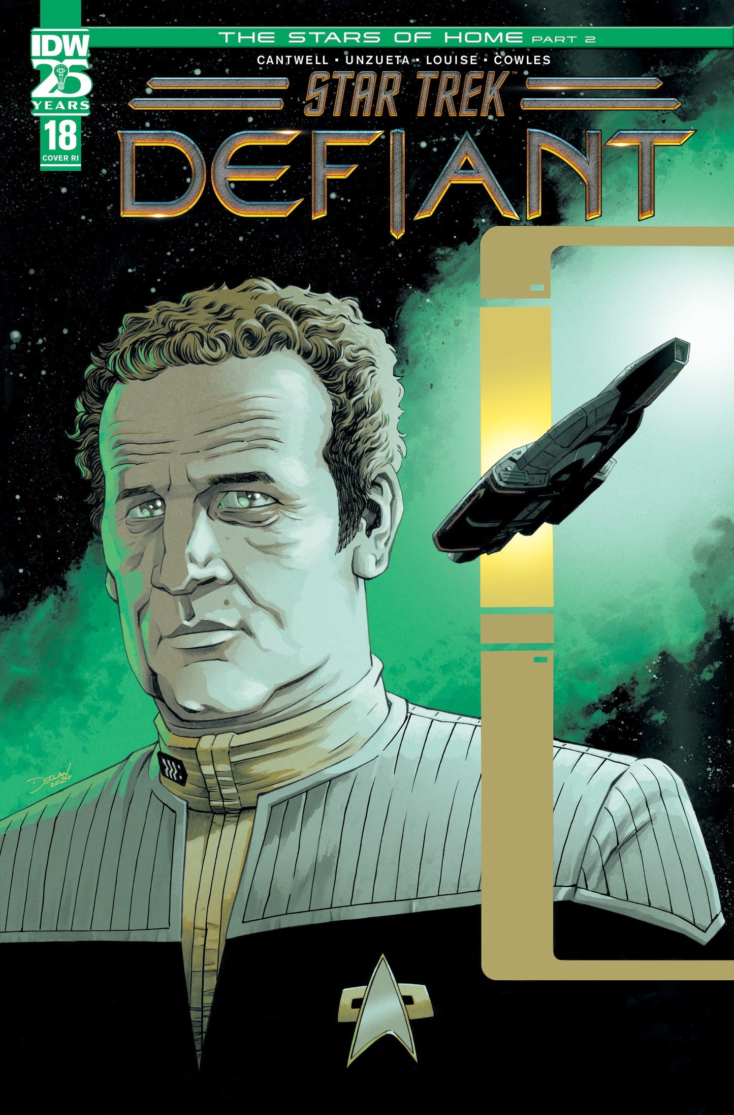 Star Trek: Defiant #18 Variant RI (10) (Shalvey) - End Of The Earth Comics