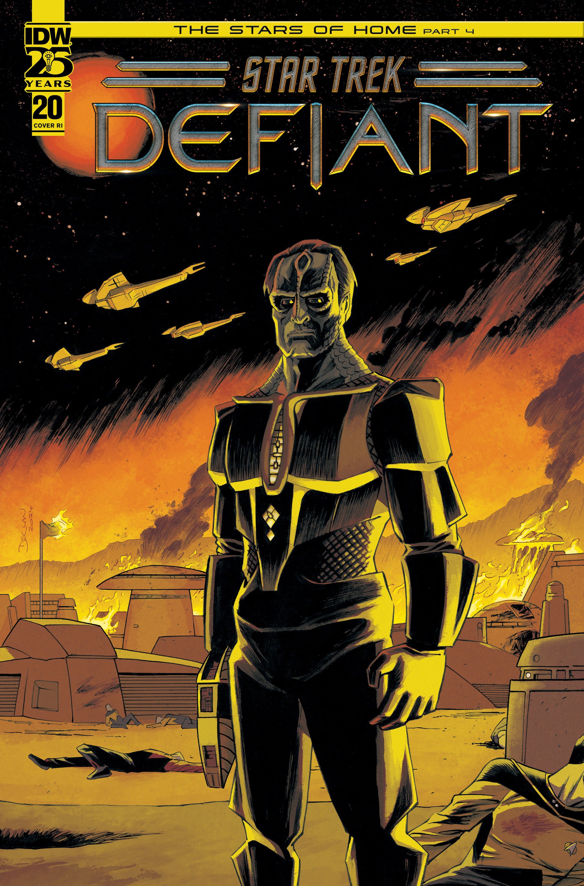 Star Trek: Defiant #20 Variant RI (10) (Shalvey) - End Of The Earth Comics