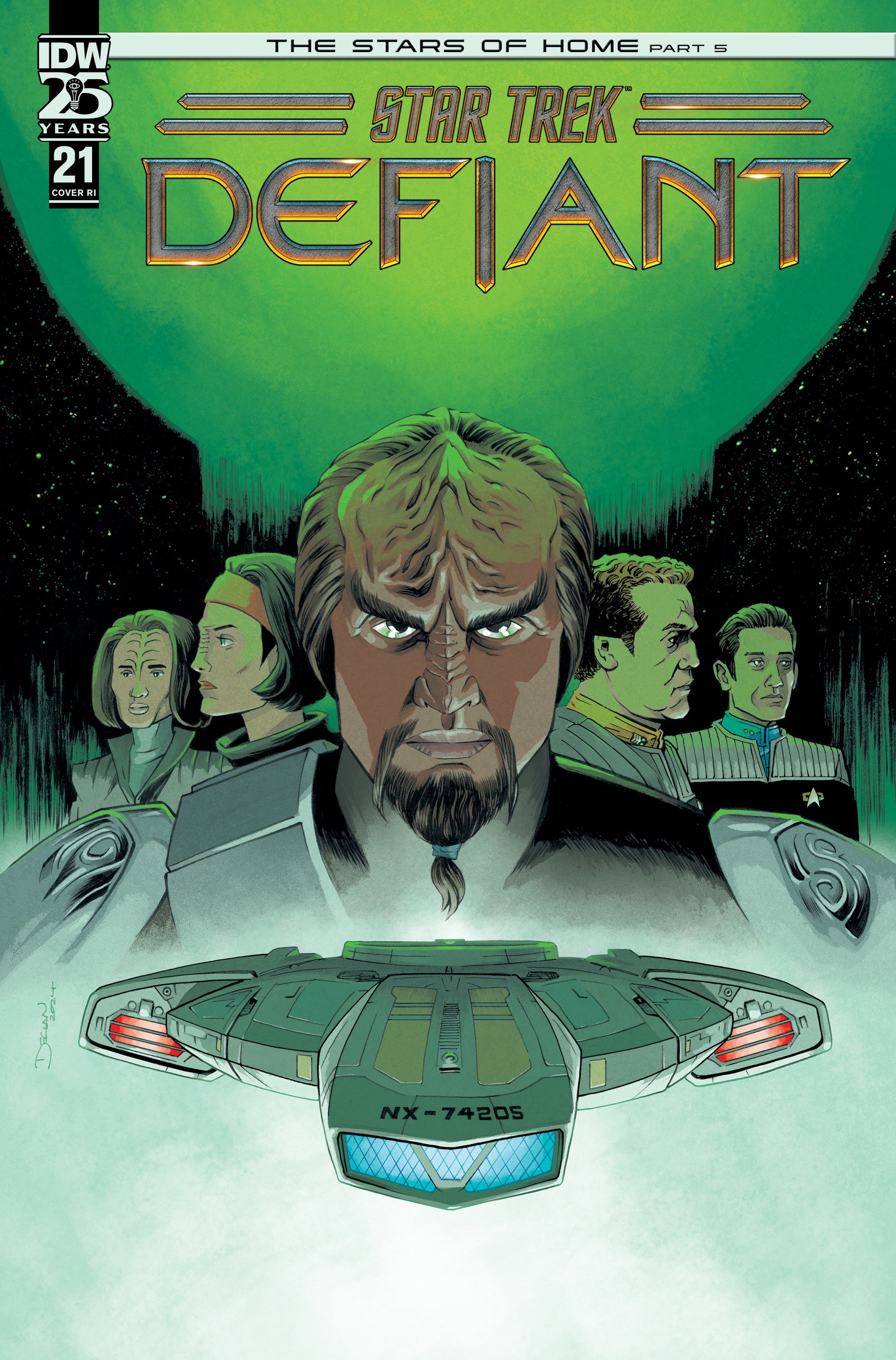 Star Trek: Defiant #21 Variant RI (10) (Shalvey) - End Of The Earth Comics