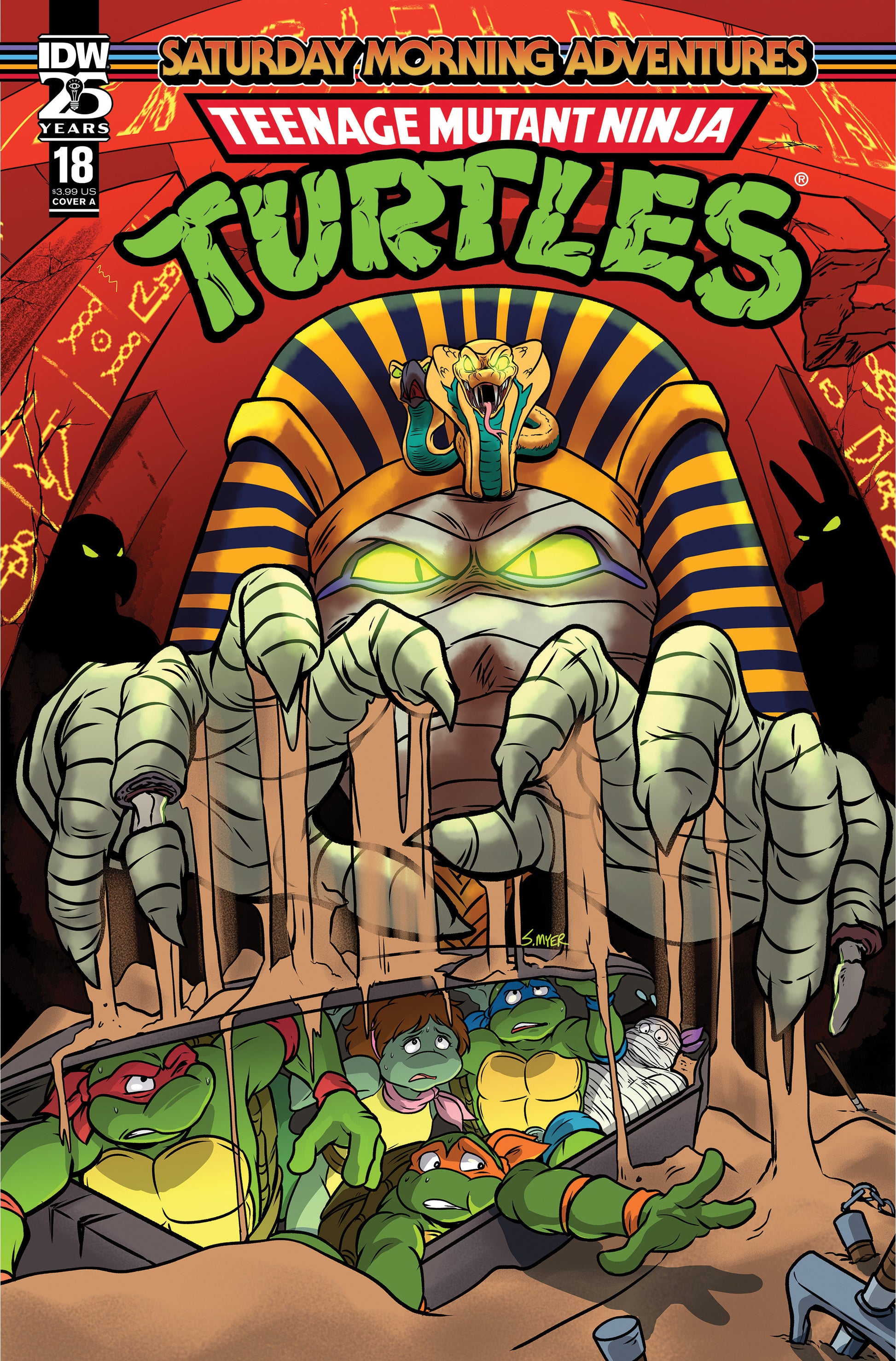 Teenage Mutant Ninja Turtles: Saturday Morning Adventures #18 Cover A (Myer) - End Of The Earth Comics