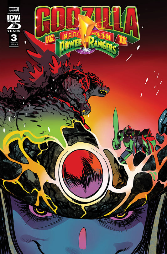 Godzilla Vs. The Mighty Morphin Power Rangers II #3 Cover A (Rivas) {{ End Of The Earth Comics }}