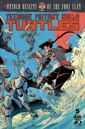 Teenage Mutant Ninja Turtles: The Untold Destiny of the Foot Clan #5 Variant RI (Santtos) 1:10 - End Of The Earth Comics