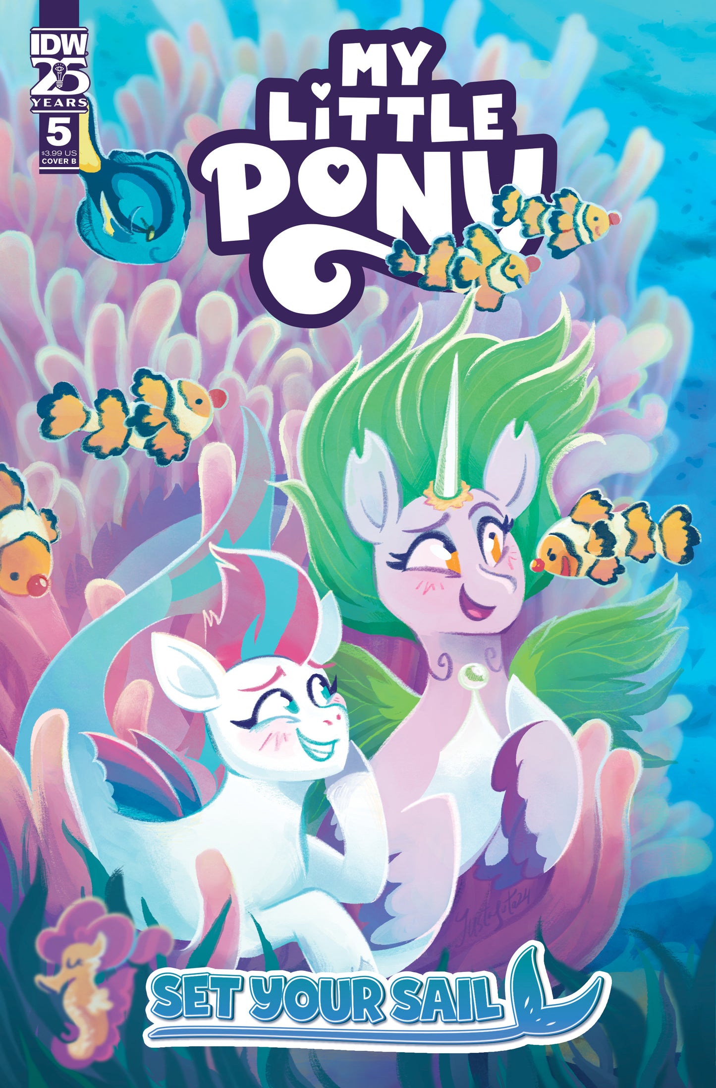 My Little Pony: Set Your Sail #5 Variant B (JustaSuta) - End Of The Earth Comics