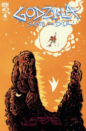 Godzilla: Skate or Die #4 Variant B (Ba) - End Of The Earth Comics