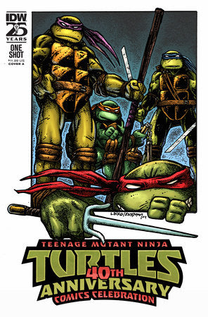 Teenage Mutant Ninja Turtles: 40th Anniversary Comics Celebration Cover A (Laird & Eastman) - End Of The Earth Comics