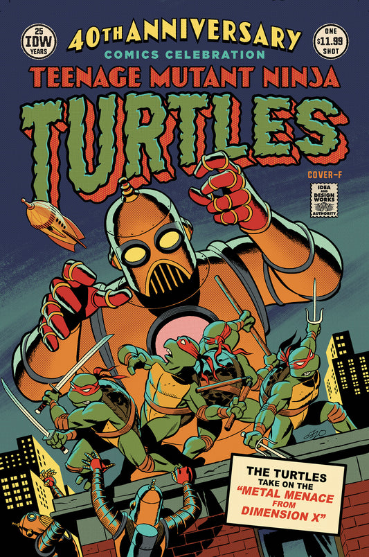 Teenage Mutant Ninja Turtles: 40th Anniversary Comics Celebration Variant F (Cho) - End Of The Earth Comics