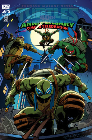 Teenage Mutant Ninja Turtles: 40th Anniversary Comics Celebration Variant RI (Randolph) 1:100 - End Of The Earth Comics