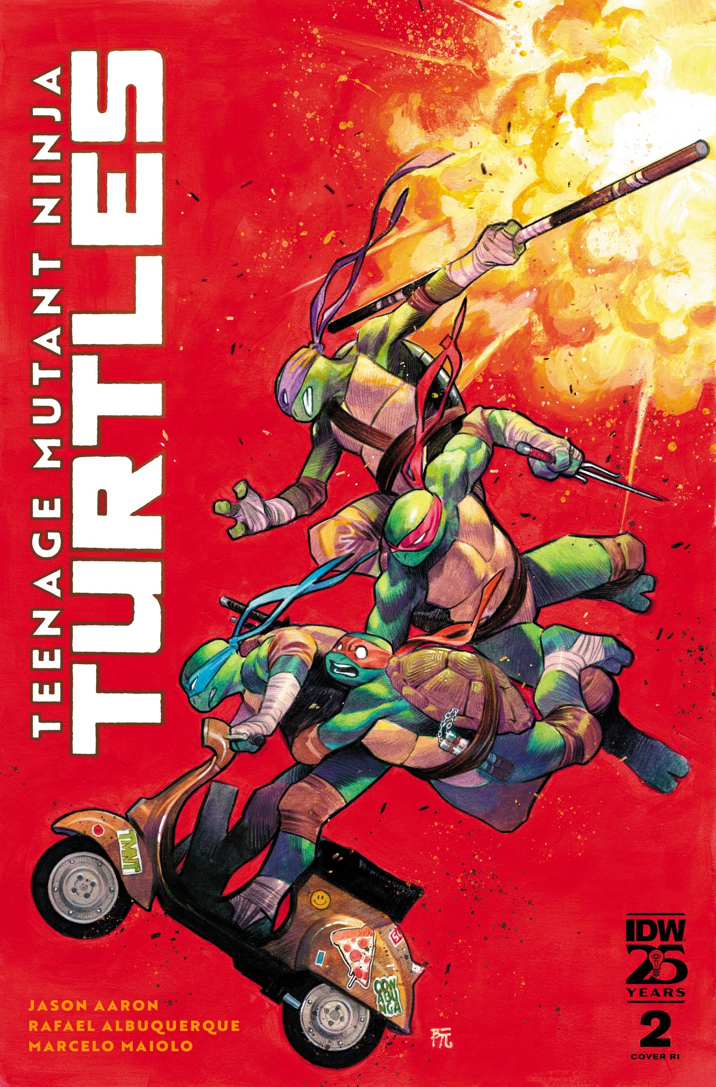 Teenage Mutant Ninja Turtles (2024) #2 Variant RI (100) (Ruan) - End Of The Earth Comics