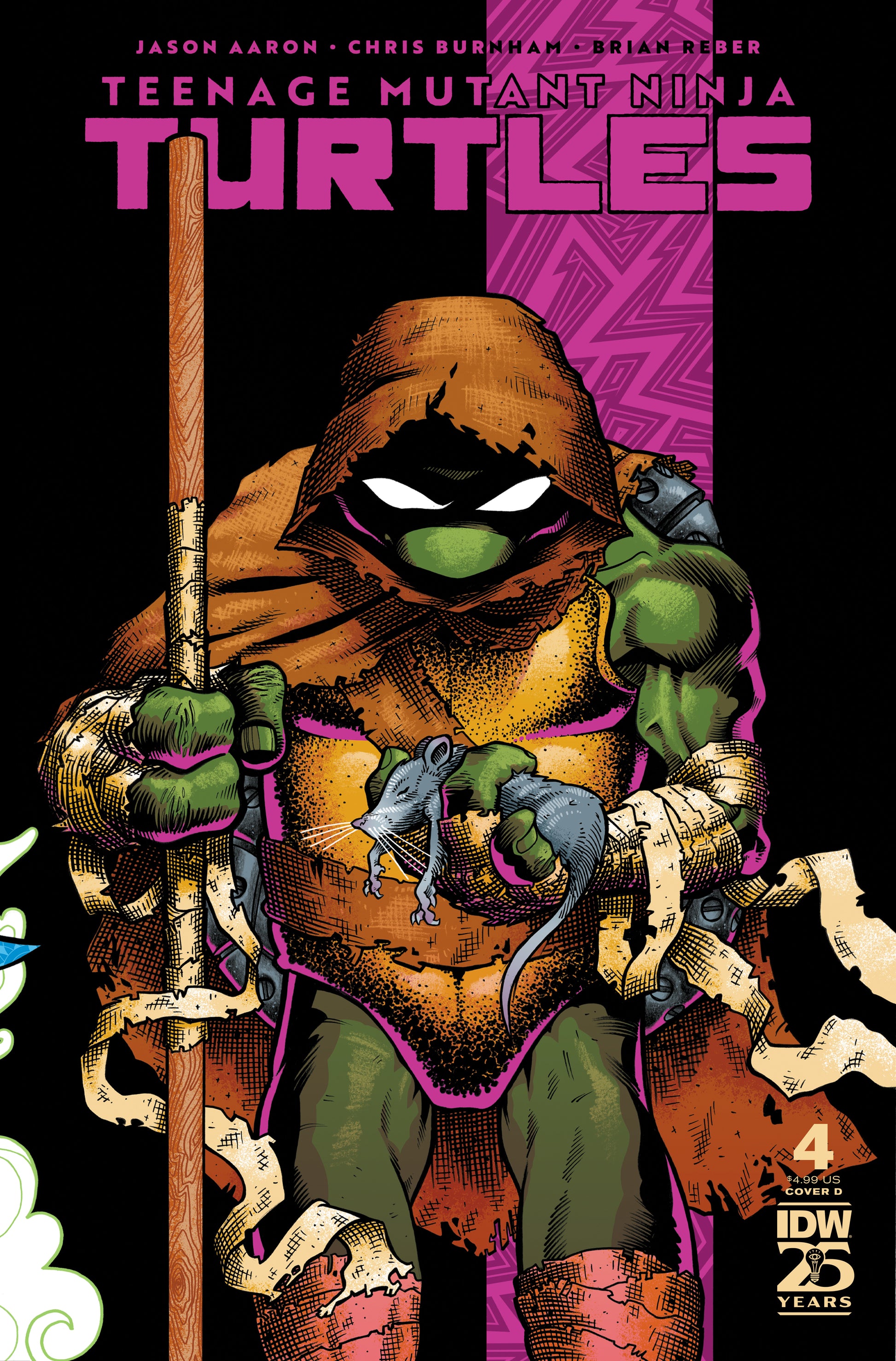 Teenage Mutant Ninja Turtles (2024) #4 Variant D (J. Gonzo) - End Of The Earth Comics