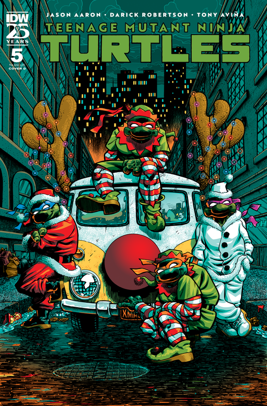 Teenage Mutant Ninja Turtles (2024) #5 Variant D (J. Gonzo) - End Of The Earth Comics