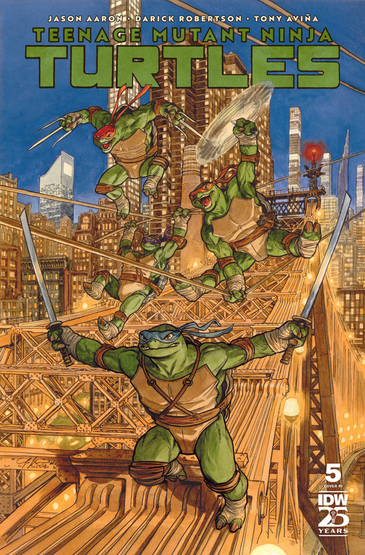 Teenage Mutant Ninja Turtles (2024) #5 Variant RI (100) (Guarnido) - End Of The Earth Comics