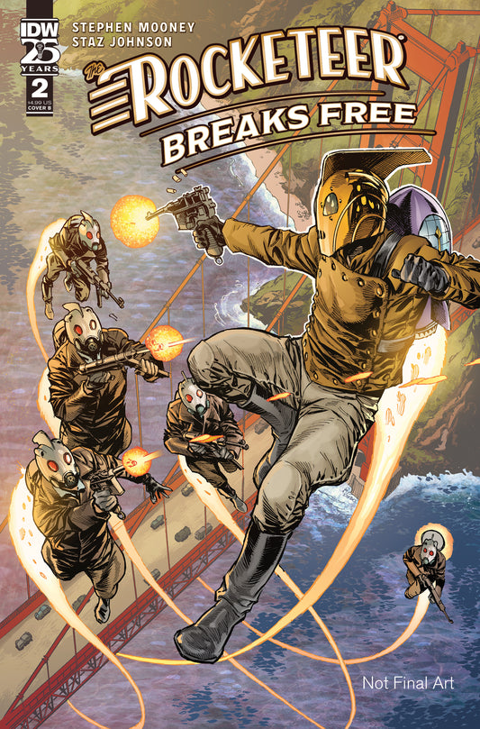 The Rocketeer: Breaks Free #2 Variant B (Johnson) - End Of The Earth Comics