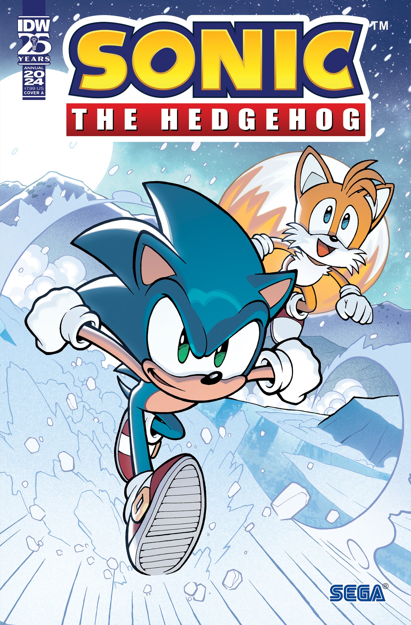 Sonic the Hedgehog: Annual 2024 Cover A (Lawrence) - End Of The Earth Comics