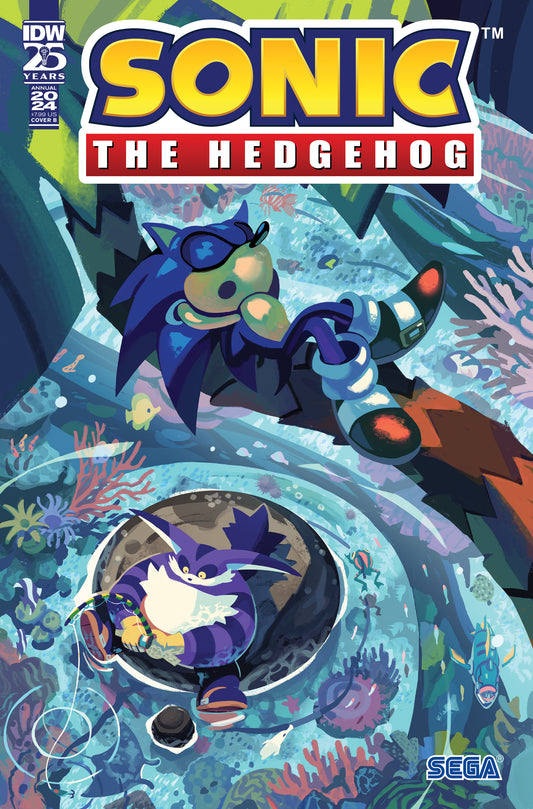 Sonic the Hedgehog: Annual 2024 Variant B (Fourdraine) - End Of The Earth Comics