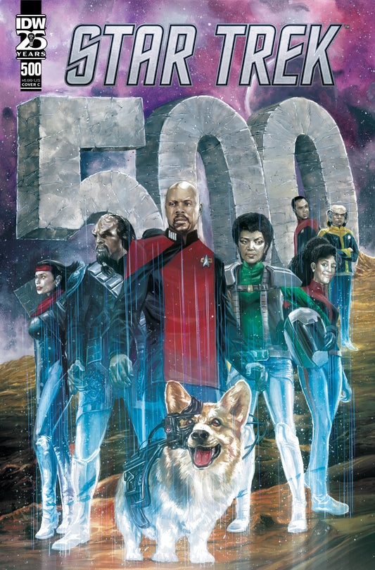 Star Trek #500 Variant C (Woodward) - End Of The Earth Comics