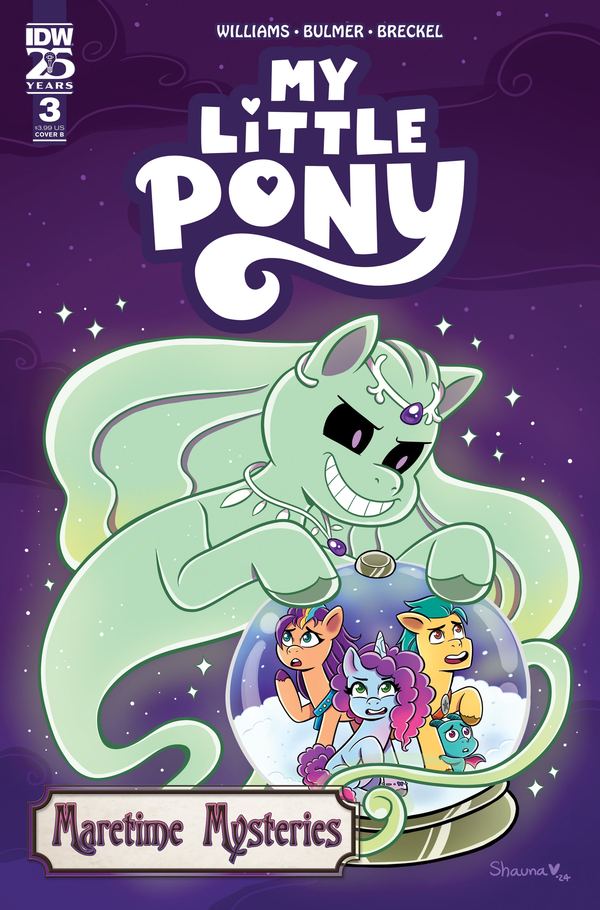 My Little Pony: Maretime Mysteries #3 Variant B (Grant) - End Of The Earth Comics