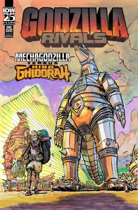 Godzilla Rivals: Mechagodzilla Vs. King Ghidorah Cover A (Maloney) - End Of The Earth Comics