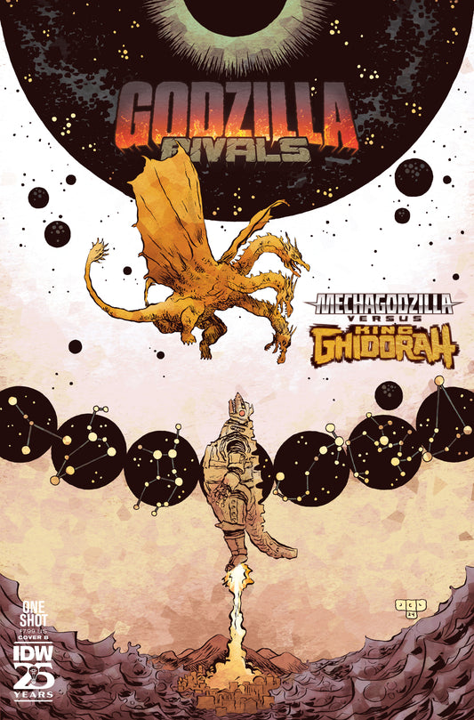 Godzilla Rivals: Mechagodzilla Vs. King Ghidorah Variant B (Lonergan) - End Of The Earth Comics