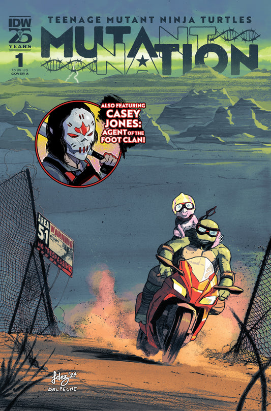 Teenage Mutant Ninja Turtles: Mutant Nation #1 Cover A (Fernandez) - End Of The Earth Comics