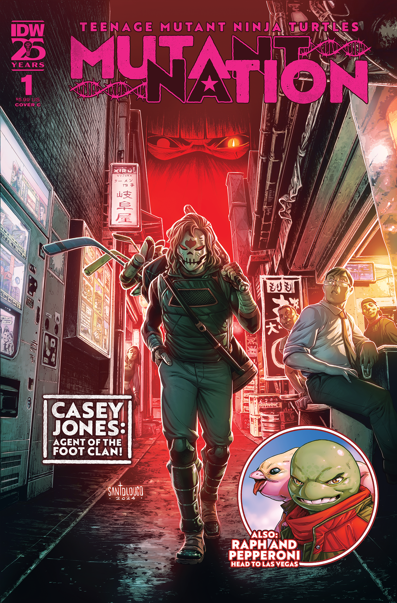 Teenage Mutant Ninja Turtles: Mutant Nation #1 Variant C (Santolouco) - End Of The Earth Comics