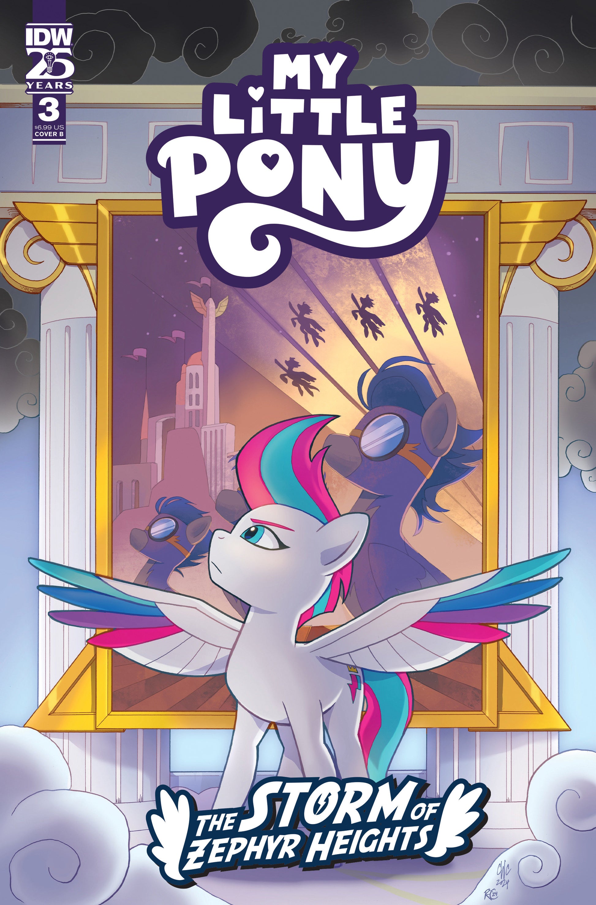 My Little Pony: The Storm of Zephyr Heights #3 Variant B (Coller) - End Of The Earth Comics