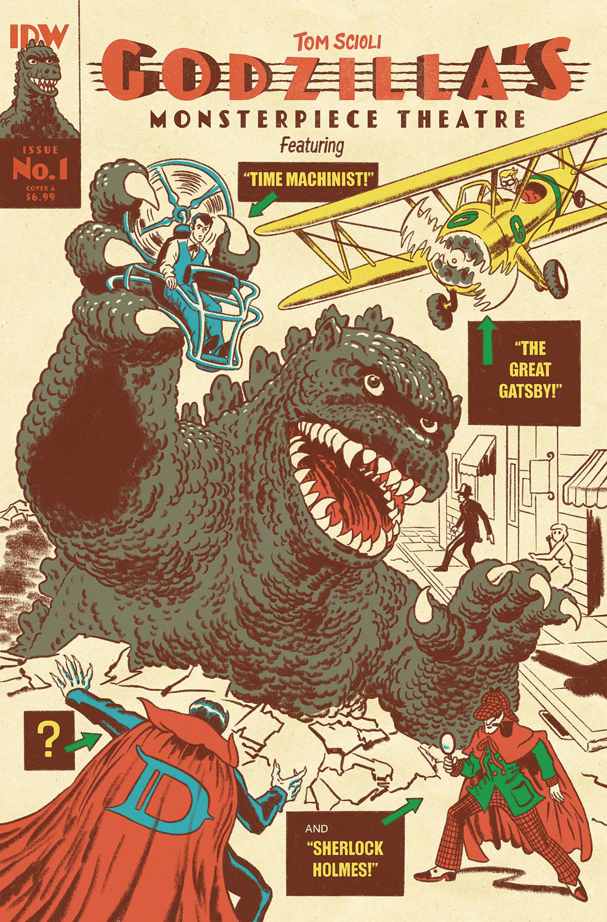 Godzilla’s Monsterpiece Theatre #1 Cover A (Scioli) - End Of The Earth Comics