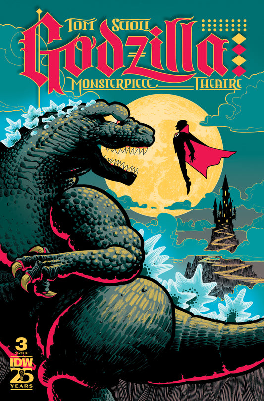 Godzillas Monsterpiece Theatre #3 Variant RI (10) (J. Gonzo)