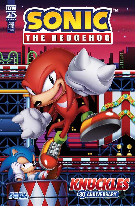 Sonic the Hedgehog: Knuckles' 30th Anniversary Special Variant B (Hughes) - End Of The Earth Comics