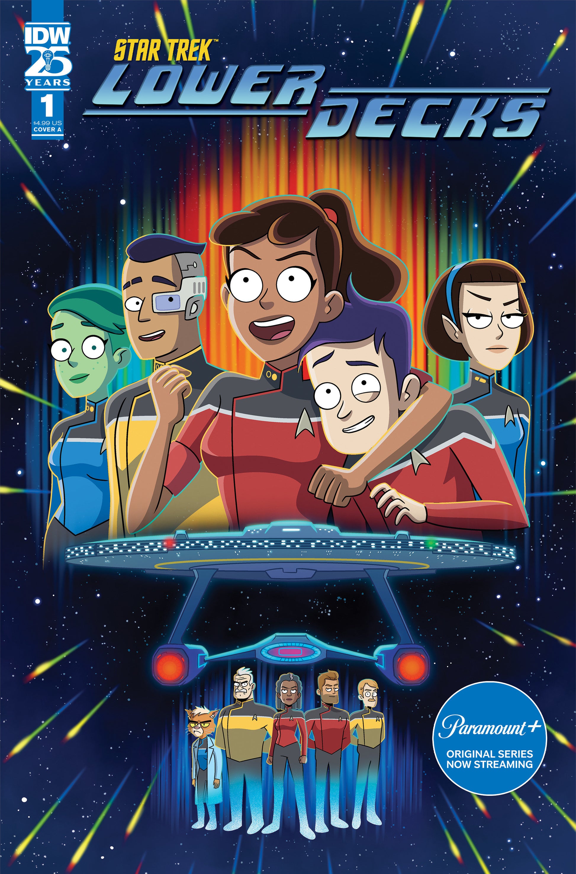 Star Trek: Lower Decks #1 Cover A (Charm) - End Of The Earth Comics